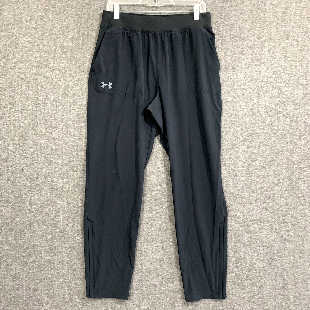Under Armour Storm‎ Launch 2.0 Pants Mens Large Black Heat Gear Golf Performance